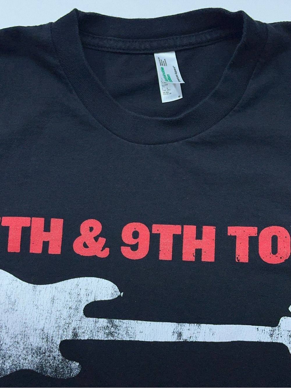 STING 57th and 9th Concert Tour T-Shirt Mens Size Small Black Made USA - Picture 4 of 12